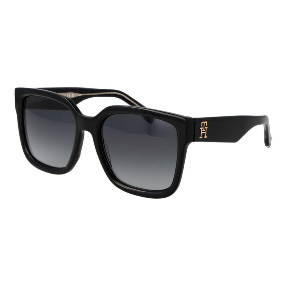 Tommy Hilfiger Black Acetate Women's Sunglasses